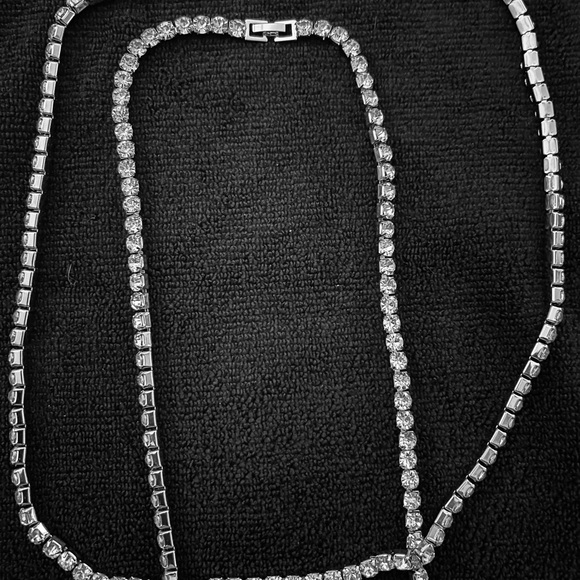 🆕2 Ice-Timed🆕 CZ Necklaces. X’s 2, one is 20’ and the other is 22’ long. - Picture 5 of 12